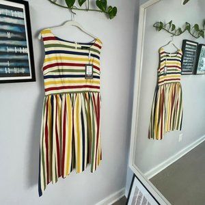 Collectif Candice Candy Stripe Dress
